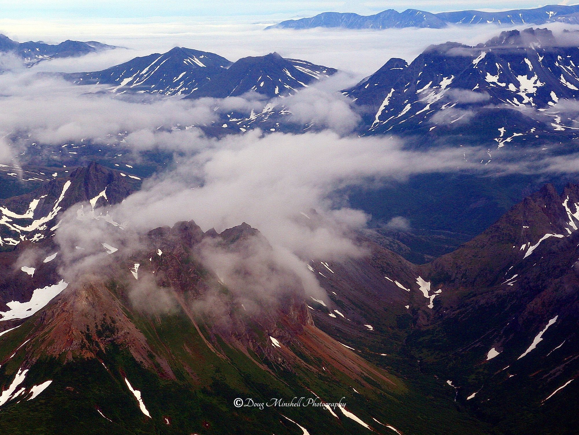 Flying Over Katmai