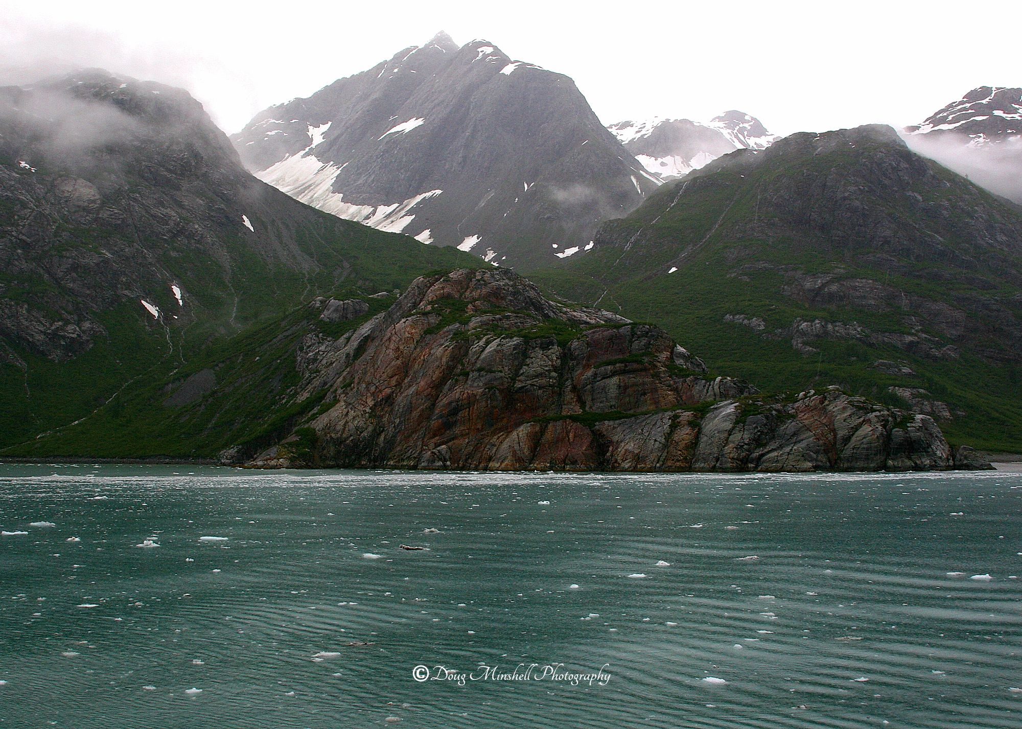 Green Mountains and Blue Water