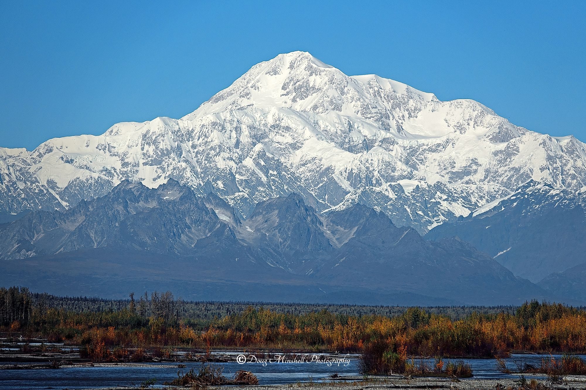 Cloudless Mt Denali