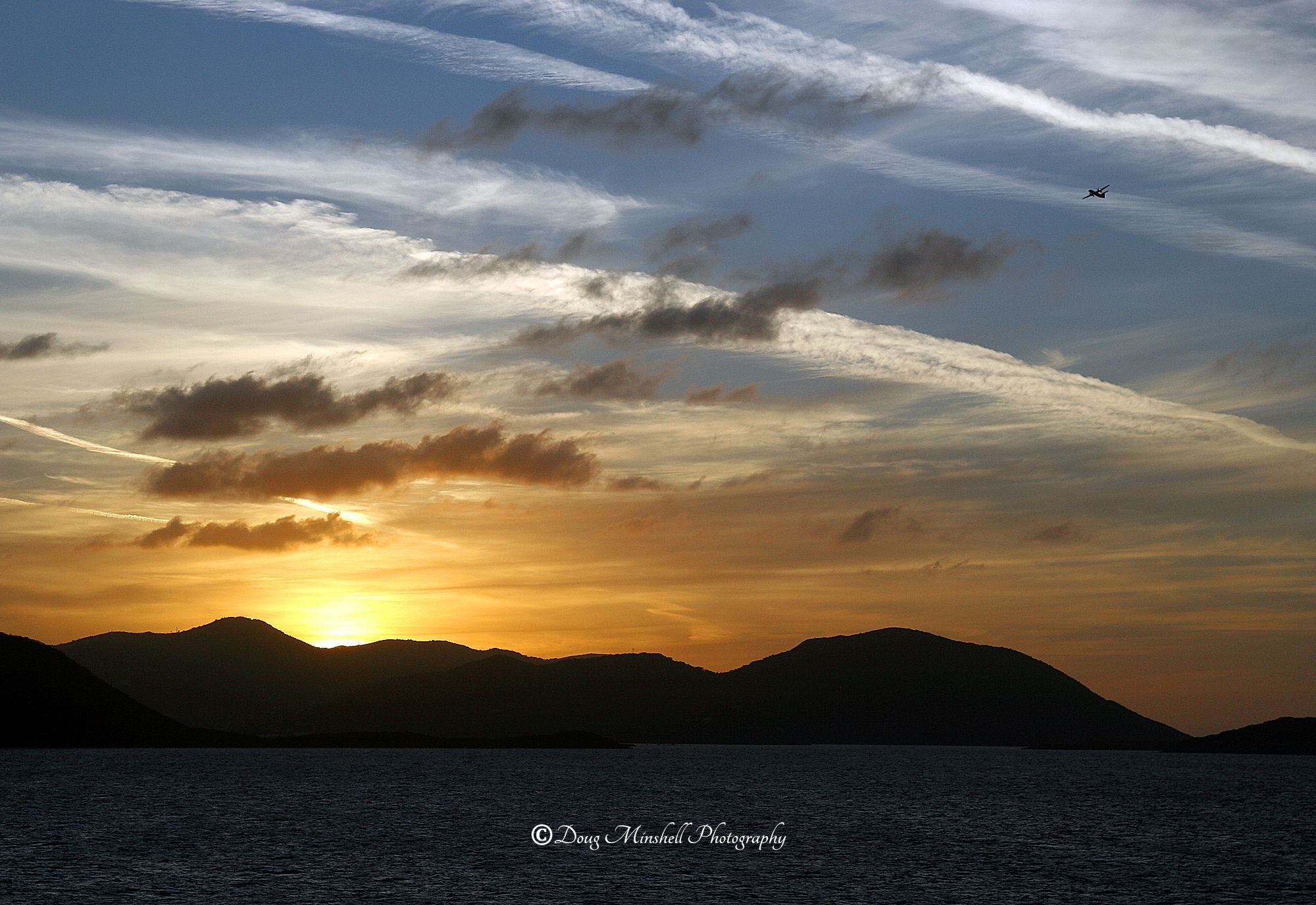 Flying into the Sunset